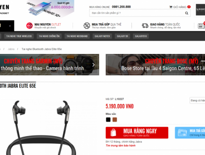 Thanh lý Tai nghe Bluetooth chính Hãng JABRA mới 100% giá rẻ