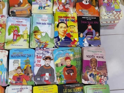 Bộ truyện tranh màu lịch sử, cổ tích Việt Nam cho trẻ đọc hè End: 23h 16/08/19