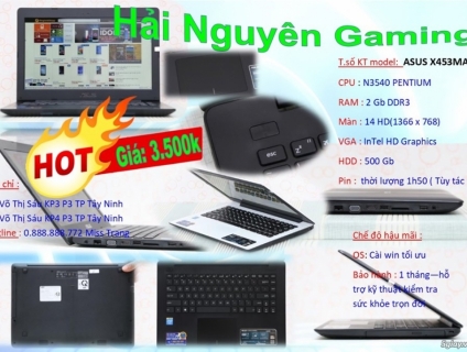 Laptop Asus X453MA giá hấp dẫn chỉ ngang tiền 1 smart phone...