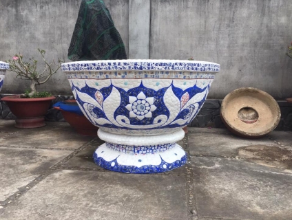 Chậu hoa - chậu trồng cây - chậu hoa công trình - chậu lam theo yêu cầ