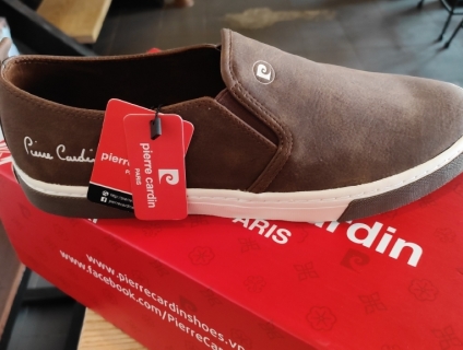 Giầy da nam Pierre Cardin. End: 23h00 30/08/2019