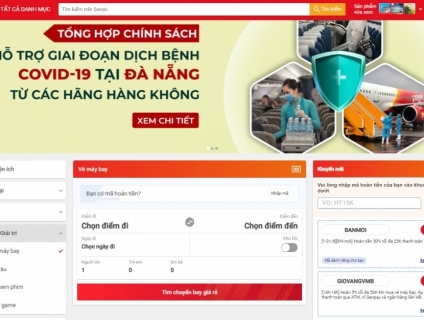 Miễn Phí - Tặng Mã Hoàn Tiền Khi Mua Vé Máy Bay Trên Sendo - Tháng 8