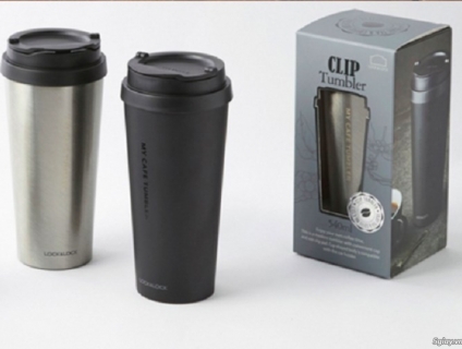 Ly Giữ Nhiệt Bằng Thép Không Gỉ Lock&Lock Clip Tumbler (540ml) - Bạc