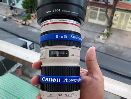 Bán Lens Canon 70-200 F4 - USM - Non IS mới 99%