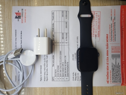 Apple Watch nhôm Sr4 / 44mm LTE 99% còn bảo hành dài