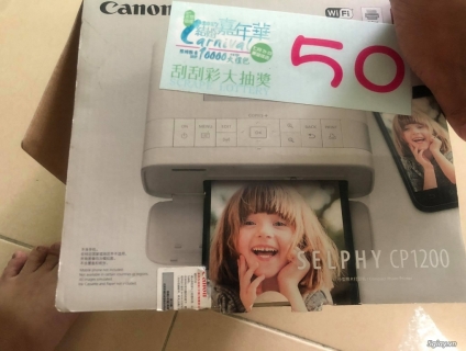 Thanh lý máy canon selphy cp1200, new 100%