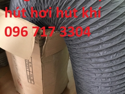Ống gió mềm vải Hàn Quốc D250 chính hãng giá rẻ - 096 717 3304