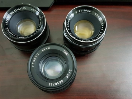 Cần bán Lense Nikon, Takumar, Meyer