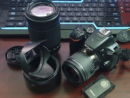 Cần Bán Combo D5500 (VIC), AFP 18-55 (VR), AFP 70-300 DX (bản ko VR)