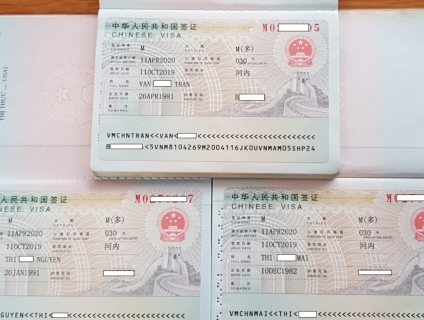 Chuyên visa Trung Quốc đoàn tụ, thương mại