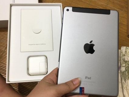ipad mini 4 đen 128gb (4g/wifi) đen full box đẹp mới 100%