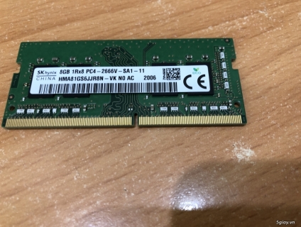 Bán Ram 4 laptop 8G buss 2666