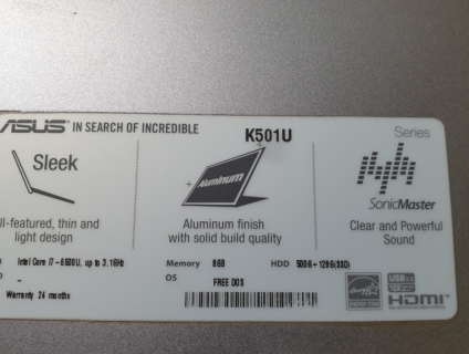 Asus K501U