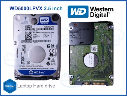 Ổ cứng Laptop WD Blue 500GB- WD5000LPVX SATA 6Gb/s 5400 Rpm Cache 8M