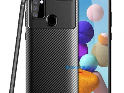 Độc đáo với ốp lưng nhựa TPU Film Carbon Samsung A21s