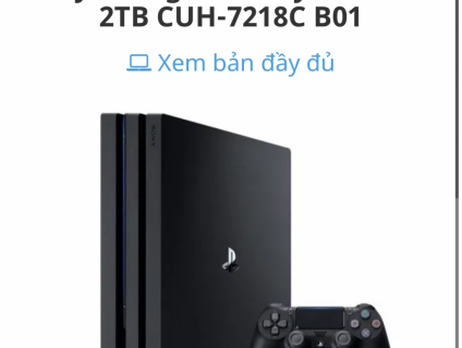 Cần bán Ps4 Pro 2Tb mới 99%