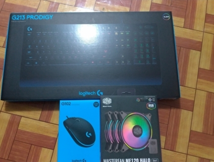 Bàn phím logitech g213, chuộc g102 mới full box