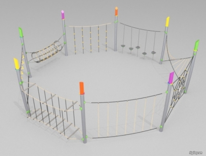 Acrobat - 9076 - Sân chơi leo núi