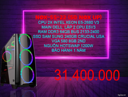 [GIẢ LẬP NOX] CÂN 50 GIẢ LẬP NOXPLAYER CÀY GAME GIÁ TỐT