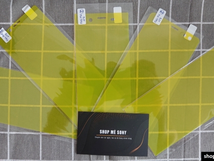 Miếng dán dẻo full màn hình TPU cho các dòng điện thoại Sony Xperia