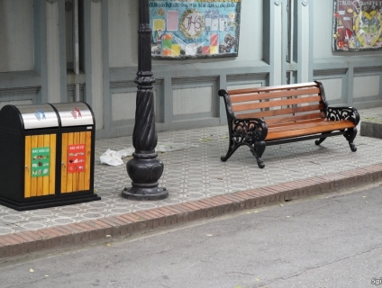 THÙNG RÁC NGOÀI TRỜI BẢO HÀNH CHÍNH HÃNG