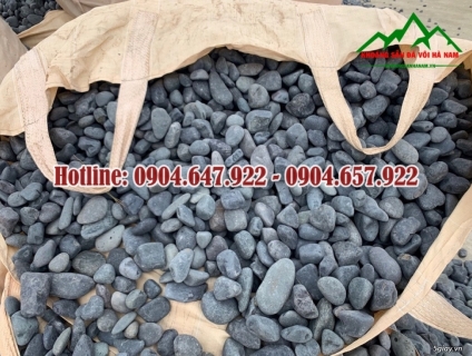 Cần bán: Sỏi cuội xanh đen tự nhiên số lượng lớn, giá rẻ