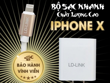 Bộ sạc nhanh IPHONE TỪ 5-X - 150K - Hàng xuất Nhật - Bảo hành trọn đời