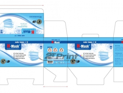In hộp khẩu trang tại Đà Nẵng giá rẻ