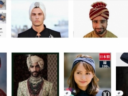 Độc đáo những chiếc khăn turban nam trên thị trường