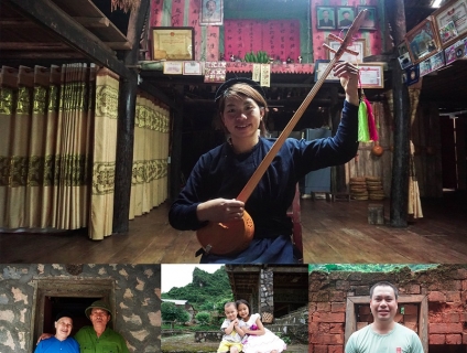 Ngôi nhà cổ 200 tuổi của người Tày mang tên Yến Nhi Bản Giốc Homestay