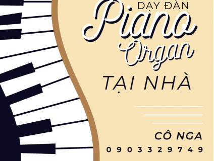 Dạy đàn Piano/Organ tại nhà (Nga 0903329749)