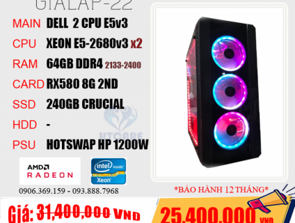 [50 NOX] PC RENDER,DỰNG HÌNH, CHẠY 50 GIẢ LẬP,... ĐÁP ỨNG MỌI NHU CẦU