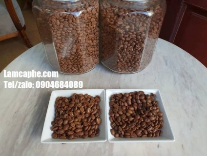 Cà phê robusta rang mộc tại Hải Dương giá tốt gói 1kg