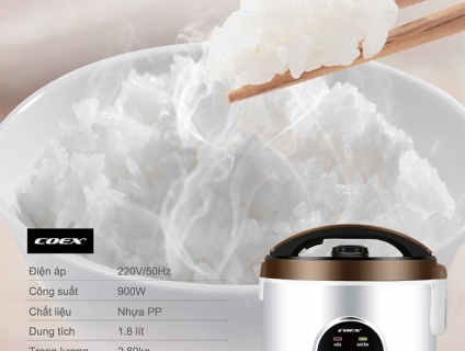 Nồi cơm điện 1.8L cao cấp Giảm sốc 50% chỉ còn 549.000đ