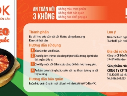 Ecook- Thực phẩm sơ chế sẵn