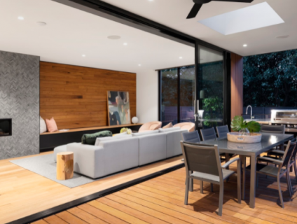 Vách ngăn không gian - Giải pháp vàng cho những ngôi nhà nhỏ