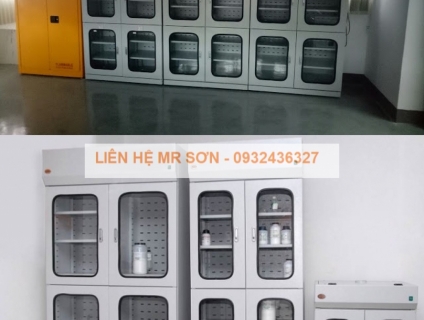 Tủ chứa hóa chất phòng thí nghiệm