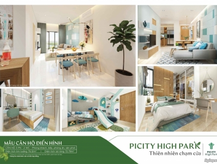 Mở bán rổ hàng độc quyền căn đẹp 1 - 3PN Park 2 Picity High Park