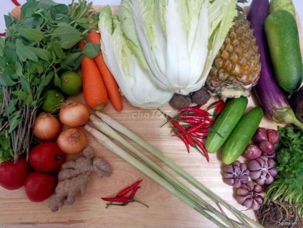 Thực phẩm : Rau củ quả chợ online