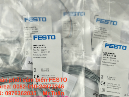 Cảm biến tiệm cận SMT-8G-PS-24V Festo SMT/SME series
