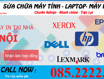 Sửa máy in - Đổ mực máy in tại nhà Quận Ba Đình