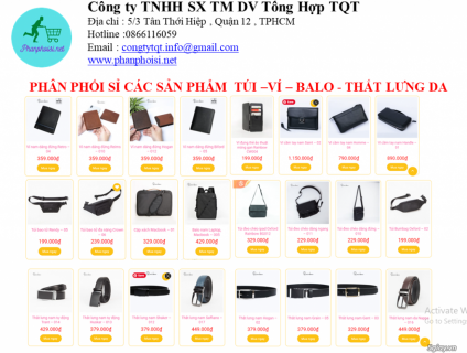 CẦN TÌM NHÀ PHÂN PHỐI VÍ DA BÒ VỐN 1.000.000 ( MỘT TRIỆU )