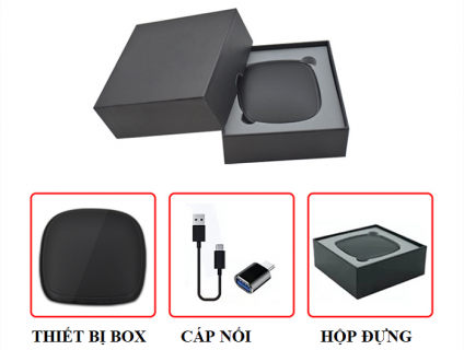 Ram mắt Android Box ô tô Sao việt lắp được Sim 4G