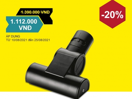 Ưu đãi lớn tháng 8 cùng đầu hút TURBO, NW 35