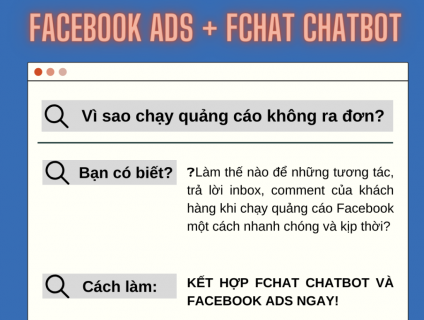 Cách tối ưu Quảng cáo Facebook “siêu” hiệu quả với Chatbot