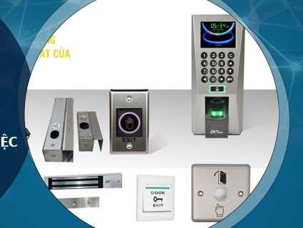 Lắp đặt khóa cửa vân tay nhà trọ