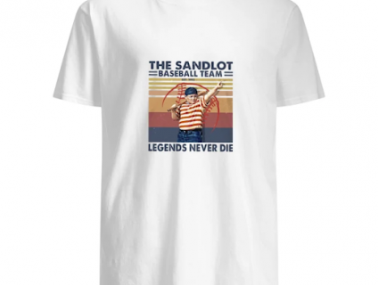 The Sandlot Baseball Team Legends Never Die Shirt
