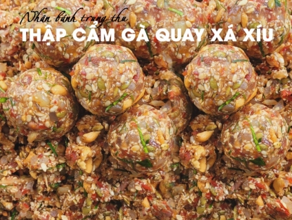 1kg Nhân bánh trung thu thập cẩm gà quay xá xíu