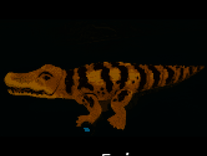 CÁ SẤU CHẠY BẰNG PIN SIZE LỚN