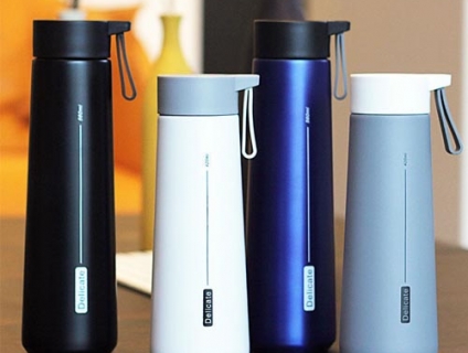 Mẫu bình giữ nhiệt có quai đẹp làm quà tặng thương hiệu